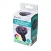 FM raidītājs VAKOSS TC-B439K Bluetooth USB, 87.5–108 MHz, microSD/USB atskaņošana, 5V/3.1A izeja, RGB displejs