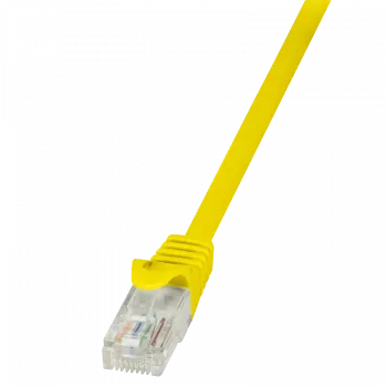 Tīkla vads LogiLink 1m RJ-45 Cat5e Dzeltens