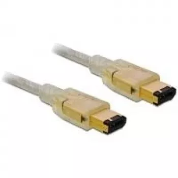 FireWire A/A kabelis DeLOCK 82574 2,0m pelēks