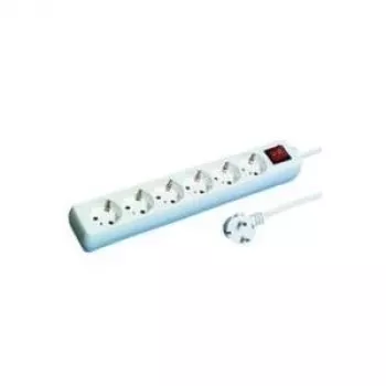 Pārsprieguma aizsargs REV 512360555 Balts 6 AC kontaktligzdas 250 V 1.4 m