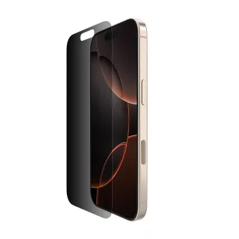 Belkin OVA169HQ privātuma ekrāna aizsargs iPhone 16 Pro antibakteriāls triecienizturīgs