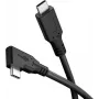 Goobay USB-C kabelis 90° 3 m melns - 60 W 5 Gbit/s Power Delivery (79423)