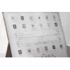 BOOX tastatūras maciņš Onyx Boox Note Max un Tab X C — brūns aizsargmaciņš ar integrētu tastatūru