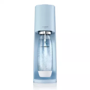 SodaStream gāzētājs Terra gaiši zils QC ar CO2 un 1L PET pudeli