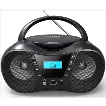 Radio CD atskaņotājs LILA2 USB/BT melns