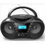 Radio CD atskaņotājs LILA2 USB/BT melns