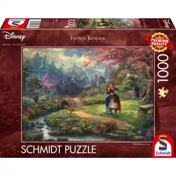 Thomas Kinkade Studios: Disney - Mulan, Puzle 1000 gabali