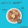 Slapjš kaķu barības buljons Agras Pet Foods Schesir after Dark Complete Brühe 80 g — vistas gaļa, bezglutēna, pieaugušiem kaķiem