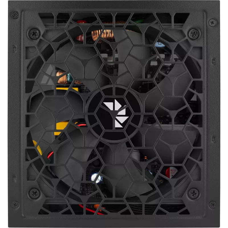Aerocool AERO BRONZE 750W V2 ATX datora barošanas avots ACPB-AR75AEC.12, 80 PLUS Bronze, aktīvais PFC, melns