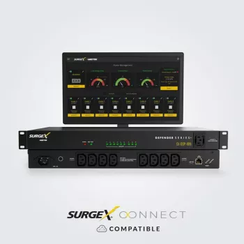 SurgeX Defender Sērija - Daudzkontaktu pārsprieguma aizsargs SurgeX SX-DSP-169I