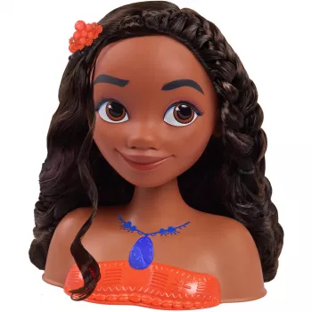 Disney Princess - Vaiana Stilēšanas galva, grimēšanas un frizēšanas galva