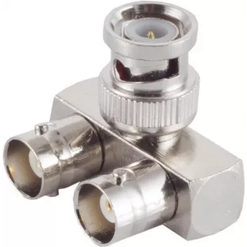 ShiverPeaks 98820-1 BNC adapteris, 1 BNC spraudnis uz 2 BNC ligzdām