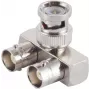 Adapteris ShiverPeaks 98820-1 BNC uz 2 RCA audio/multimēdiju savienotājs