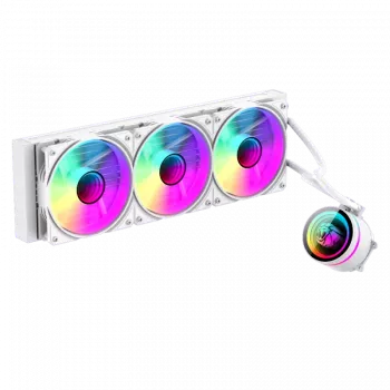 Gamemax ICEBURG 360 INFINITY WH | Šķidruma dzesēšanas sistēma CPU | Balta