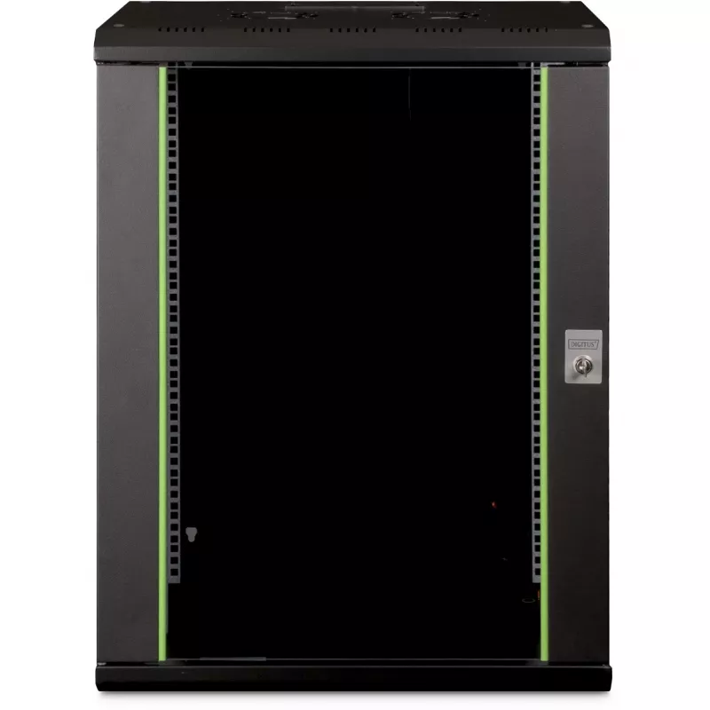 Sienas stiprinājuma skapis Digitus DN-19 16-U-SW