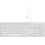 Perixx PERIBOARD-213 DE W USB tastatūra vācu, QWERTZ balta (11960)