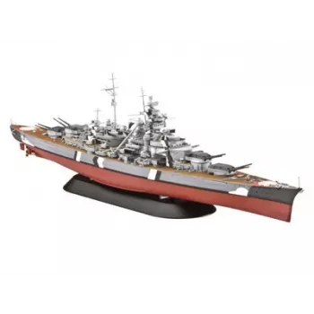 Vācu kaujas kuģa modelis Revell Bismarck Salikšanas komplekts 1:700