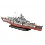 Vācu kaujas kuģa modelis Revell Bismarck Salikšanas komplekts 1:700