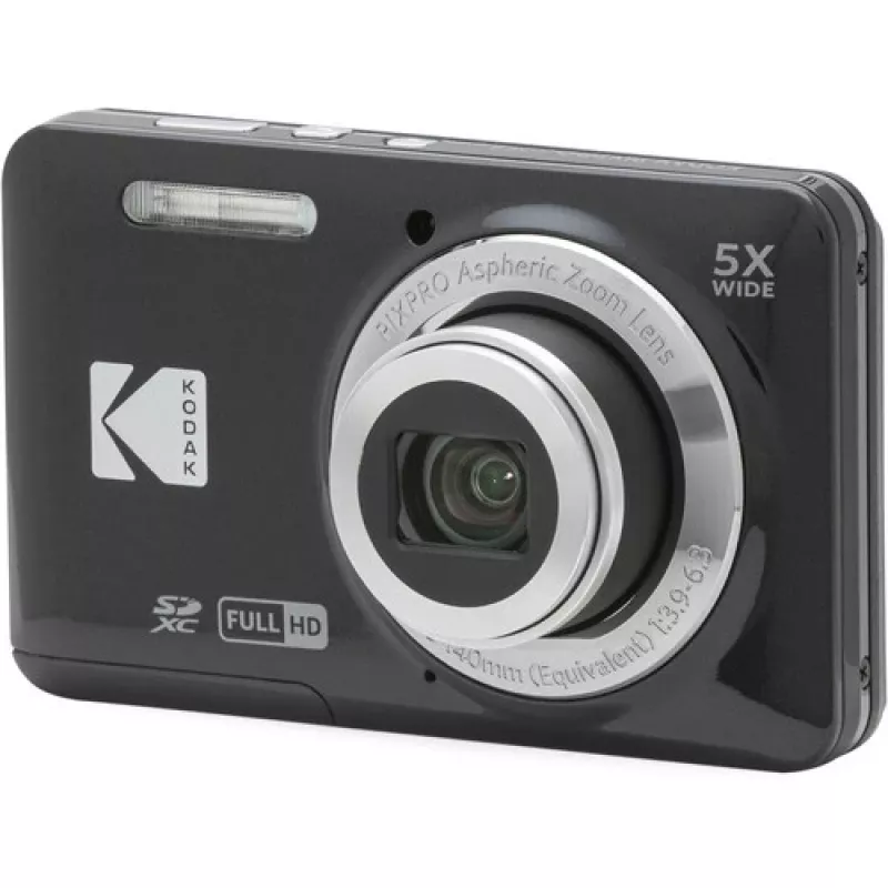 Kodak PIXPRO FZ55 1/2.3 kompaktkamera 16 MP CMOS 4608 x 3456 pikseļi Melna (FZ55BK)