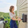 Sienas elektroauto uzlādes stacija Hager witty one 11 kW 3-fāžu ar Type 2 ligzdu, RFID, Bluetooth, 4,5 m kabeli, IP55, IK10
