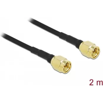 Antenas kabelis DeLOCK SMA spraudnis – SMA spraudnis LMR/CFD100 2 m