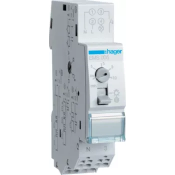 Hager EMS005 - 230 V - 16 A - S-tipa - 1 modulis - IP20 - -10 līdz 55 °C