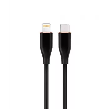 Lightning kabelis GEMBIRD CC-USB2S-CM8PM-1.5M-BK, 1.5 m