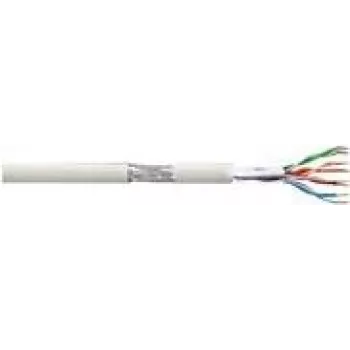 LogiLink EconLine - Bulk Kabelis - 100 m - SFTP, PiMF - CAT 6 - izturīgs - Pelēks