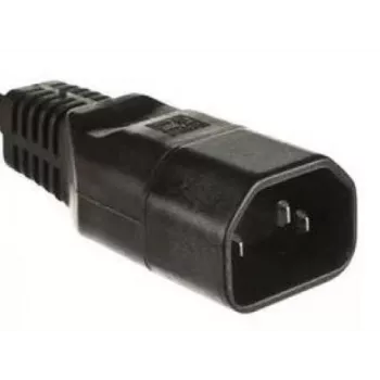 Microconnect C14PLUG strāvas adapteris C14 melns