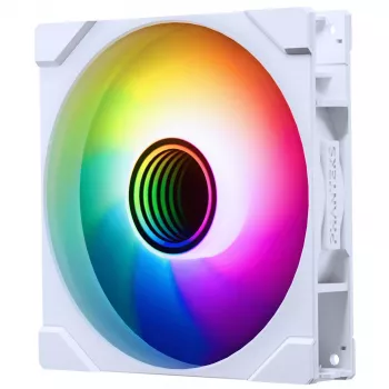 Phanteks M25 Gen2 140mm PWM D-RGB Reverse Blade korpusa ventilators - Balts