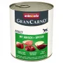 Slapjā suņu barība animonda GranCarno Adult — Brieža gaļa & Ābols, 800 g kārba