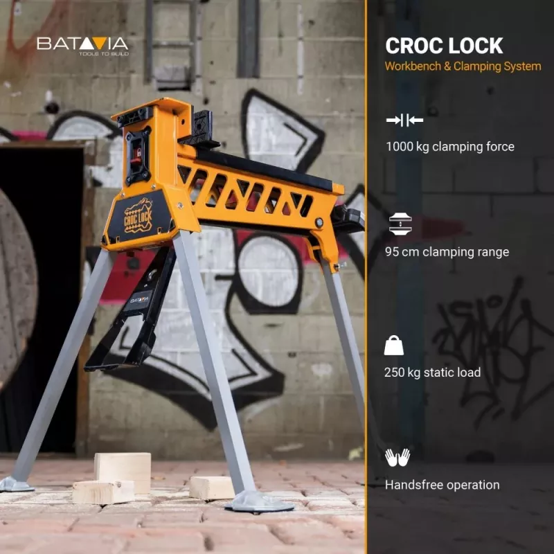Batavia B.V. Croc Lock Darbagalds un Saspīlēšanas Stacija