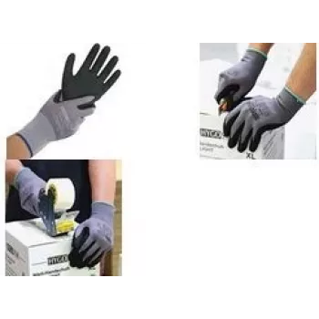 Franz Mensch HYGOSTAR darba cimds Ergo Flex Pelēks/melns XL 6496044 (33293)