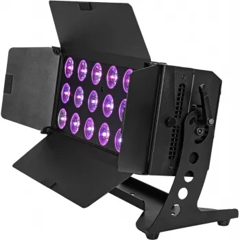 LED PAR gaismeklis EUROLITE CLS-18 QCL RGB/WW 18×7W – skatuves/stadijas lampa ar RGB un siltu baltu