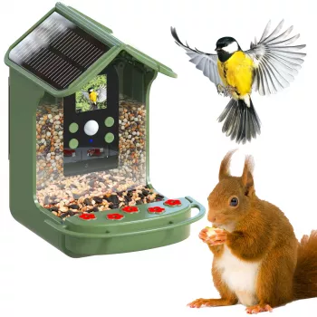 EASYPIX Bird Cam 10123 putnu kamera 1080p HD nakts redzamība