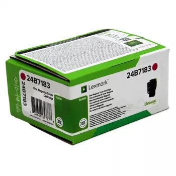 Lexmark Toner 24B7183 kasetne 1 gab. Oriģināls Fuksīns