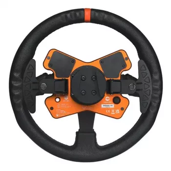 Simucube Tahko stūres rats, apaļš - 320 mm, oranžs