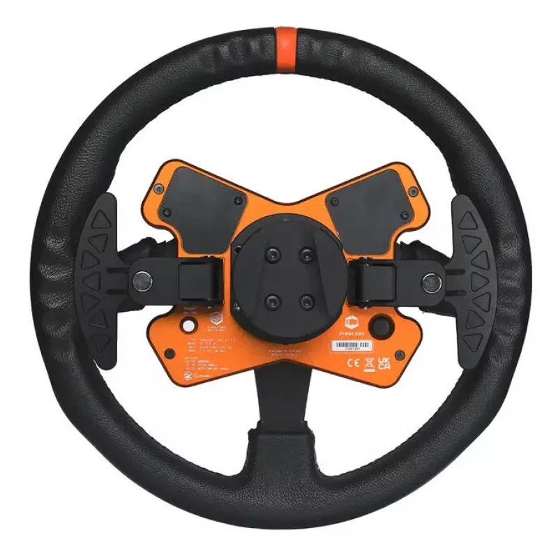 Simucube Tahko stūres rats, apaļš - 320 mm, oranžs
