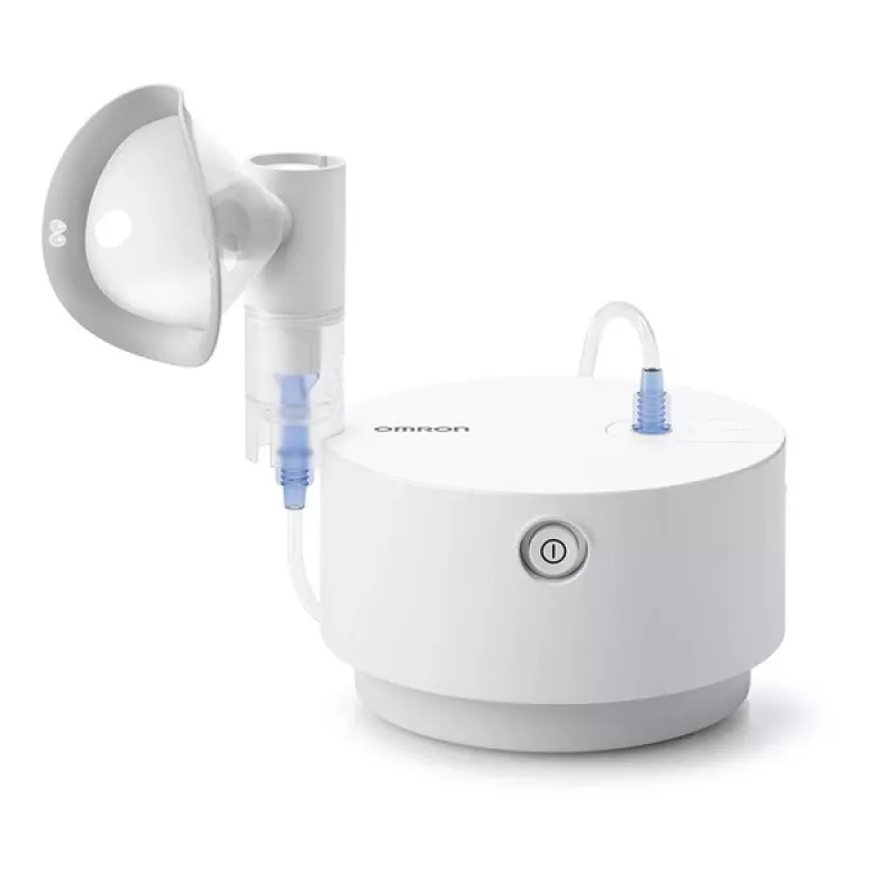 Omron C28P NE-C105-E nebulaizers, 2,65 µm MMAD, 0,5 ml/min, balts