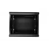 Pie sienas montējams skapis Extralink 9U 600x600 Melns