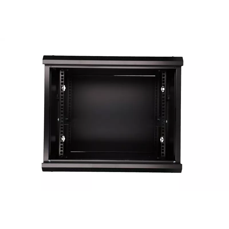 Pie sienas montējams skapis Extralink 9U 600x600 Melns
