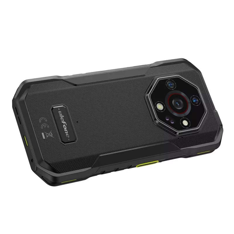Ulefone Armor X32 viedtālrunis, 5,65 collu, 6 GB RAM, 128 GB, Android 14, 5500 mAh, Vivid Green