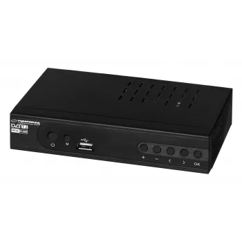 Dekoders Tuner TV DVB-T2 HEVC H.265 ar HDMI