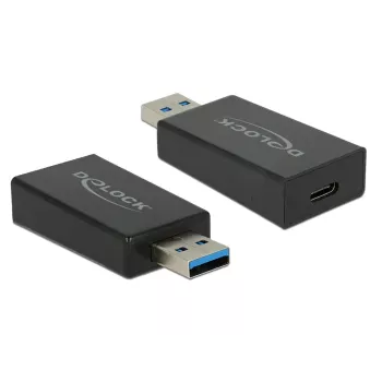 Pārveidotājs USB Type-C vīriešu uz USB Type-A sieviešu DeLOCK 65689