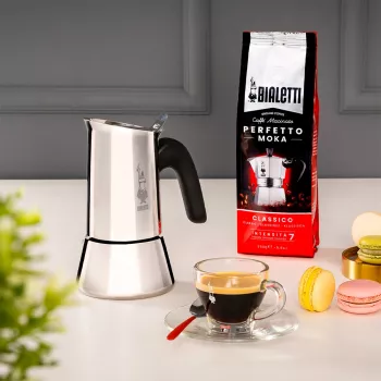 Bialetti Venus kastē Moka kafijas katls 0.5 L Sudrabs