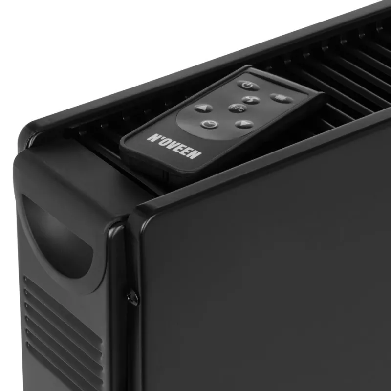 Konvektors Noveen CH7100 — 2000 W, 3 jaudas līmeņi, LCD, taimeris, tālvadība, melns