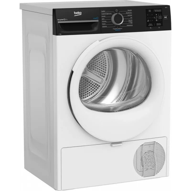 Veļas žāvētājs BEKO BM3T3823WBW šaurais modelis