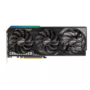 Grafikas karte ASRock Challenger Radeon RX 9070 XT — 16 GB GDDR6, 256-bit, PCIe 5.0, 3 ventilatoru aktīvā dzesēšana