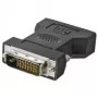 Wentronic Goobay DVI-I/DVI-D Adapter, DVI-I ligzda Dual-Link (24+5 kontakti), Melns - DVI-I ligzda Dual-Link (24+5 kontakti) > DVI-D spraudnis Dual-Link (24+1 kontakts) (68523)