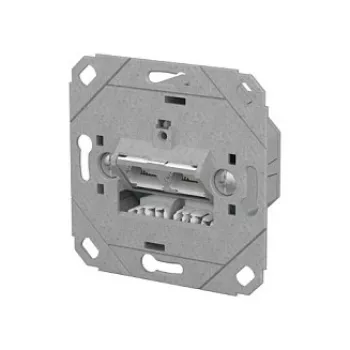 METZ CONNECT Savienojuma ligzda E-DAT C6A LSA++ 2 Porti UP0 Metāliska